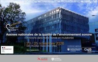 Les 10èmes Assises nationales de la qualité de l'environnement sonore ouvrent leurs inscriptions