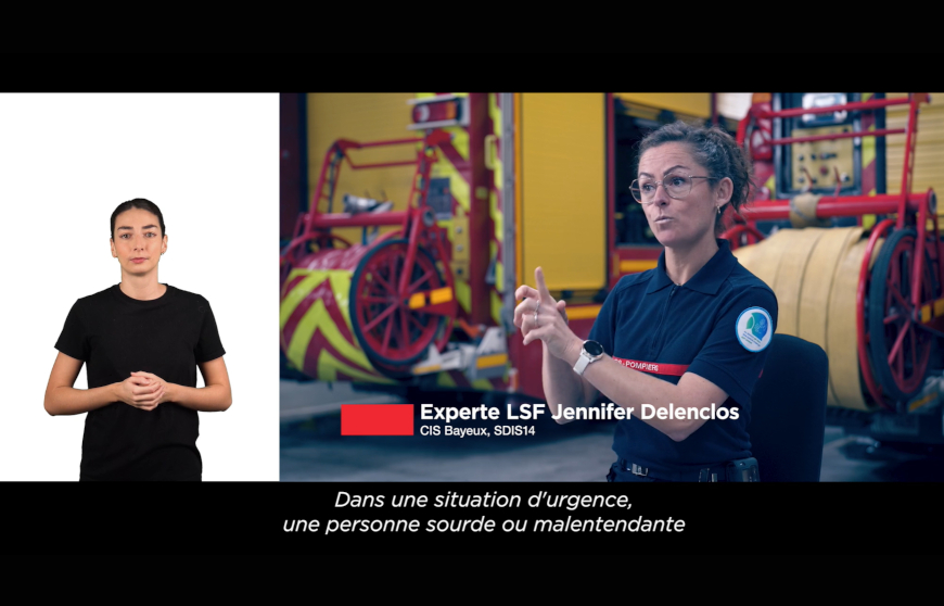 Des dispositifs innovants pour renforcer l’accès aux services de secours pour les malentendants