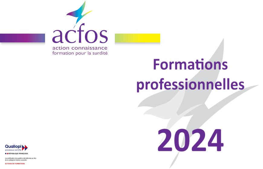 L’Acfos publie les thèmes de ses formations professionnelles pour 2023-2024