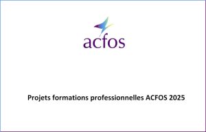 Formation : les nouveautés du programme Acfos 2025