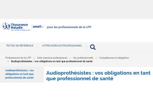Ameli.fr vous rappelle explicitement vos obligations