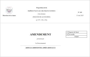 Du retrait des bouchons au décret de compétences