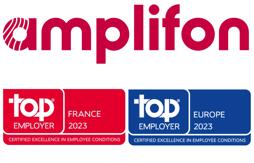 Amplifon ‘‘Top Employer 2023’’ en France et dans 7 pays
