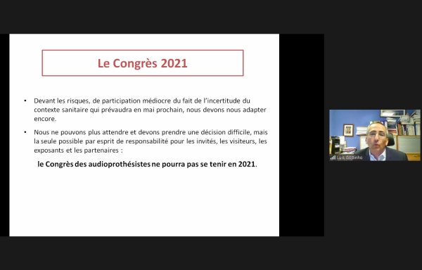 Il n’y aura pas de congrès des audioprothésistes en 2021