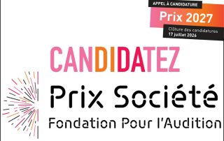 Les prix Société de la Fondation pour l’audition 2027 récompenseront l’innovation pour la jeunesse et l’impact