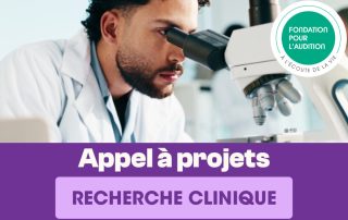 2 appels à projets de la Fondation pour l’audition en 2026