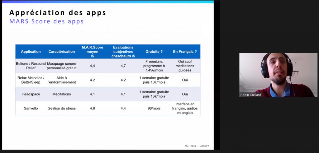 Des outils numériques pour aider les patients acouphéniques ? L’Afrépa fait un point complet