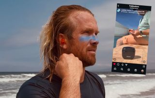 Audilab et Oticon signent un partenariat d’influence avec le surfeur handisport Pierre-Olivier Coutant