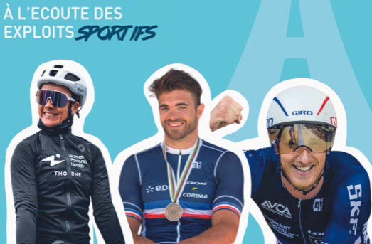 Audilab soutient les projets ambitieux de 3 cyclistes