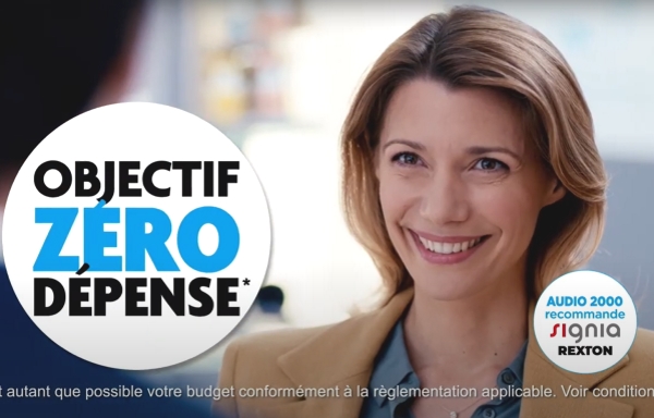 Audio 2000 affiche sa campagne « Objectif Zéro Dépense » sur les écrans