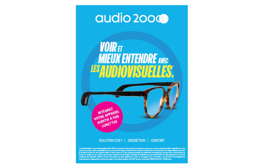 Audio 2000 remet ses lunettes auditives sur le devant de la scène