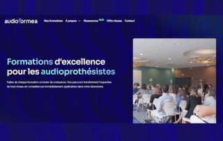 Audioformea renouvelle son site et son identité visuelle, et lance le vidéo-learning