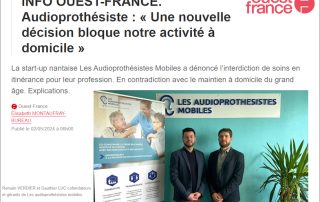 Les Audioprothésistes mobiles ne désarment pas