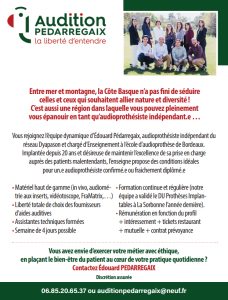 Audition Pedarregaix