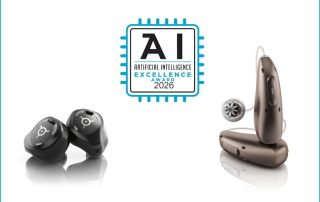 L’IA d’Audéo Sphere et des Virto R Infinio de Phonak primés par le BIG