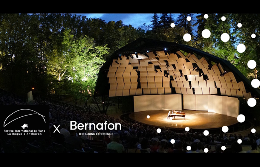 Bernafon devient mécène du festival de La Roque d’Anthéron