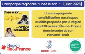 La Fondation pour l’audition satisfaite de sa campagne de prévention auprès des lycéens franciliens