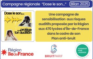 La Fondation pour l’audition satisfaite de sa campagne de prévention auprès des lycéens franciliens