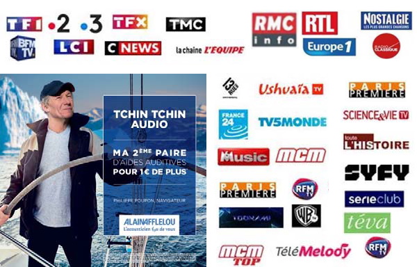 L’offre Tchin Tchin Audio d’Afflelou sera sur les écrans et sur les ondes jusque fin juillet