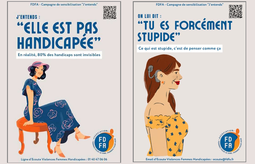 "J’entends", une campagne contre les discriminations vécues par les femmes en situation de handicap