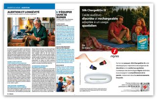 Signia s'adresse au grand public dans le magazine Diverto