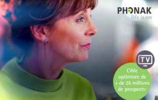 La campagne médias de Phonak va se poursuivre jusqu’au 27 mars