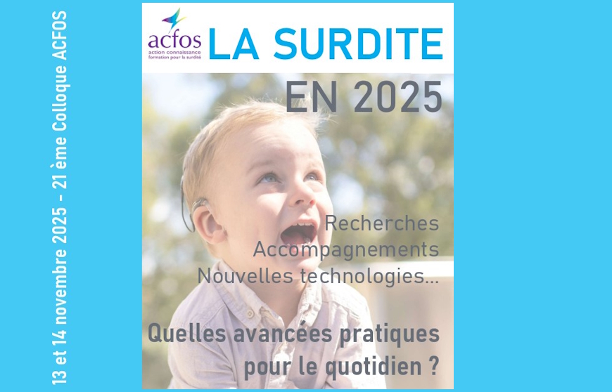 Pré-programme et inscriptions pour le 21ème colloque Acfos