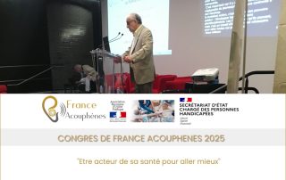 France Acouphènes organise son congrès annuel à Paris