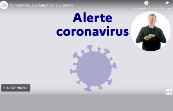 Des informations coronavirus accessibles pour les sourds et malentendants de tous âges