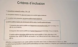 Thérapie des acouphènes : l’efficacité de l’amplification démontrée