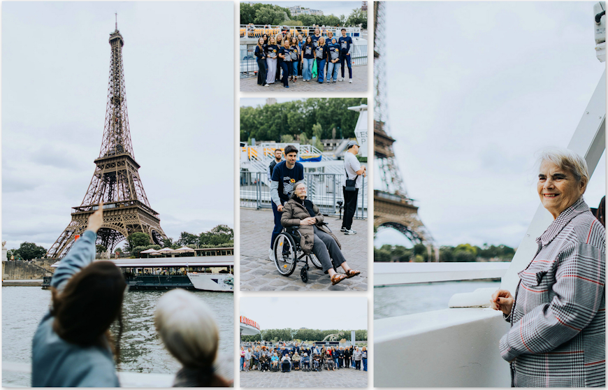 La Fondation Amplifon emmène des seniors parisiens en croisière sur la Seine