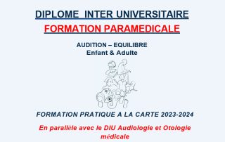 Un DIU Audition et équilibre pour les techniciens et les infirmières