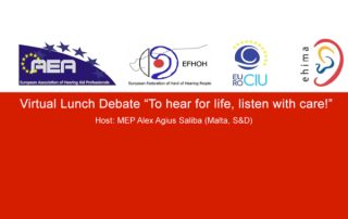 Un débat au Parlement européen pour la Journée mondiale de l’audition