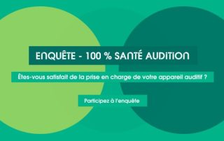 Une enquête en ligne sur la prise en charge financière des appareils