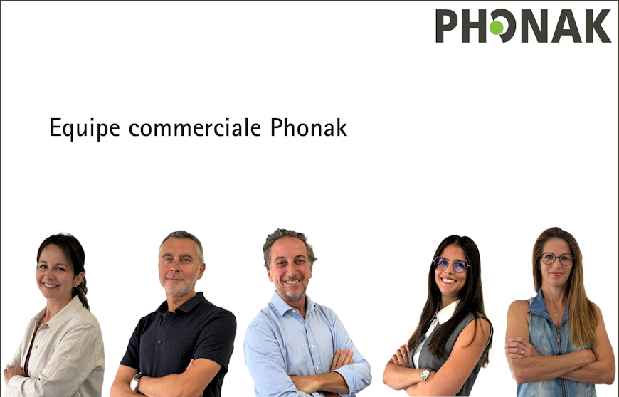 L’équipe commerciale de Phonak se renforce à nouveau