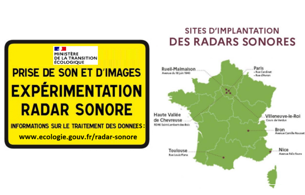 Les premiers radars sonores sont installés