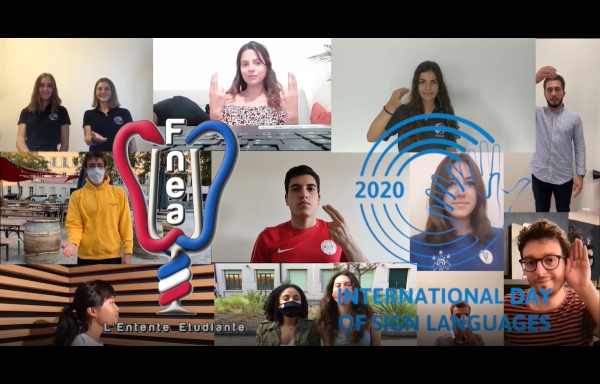 Une jolie vidéo en LSF réunit les étudiants en audioprothèse de toutes les écoles de France