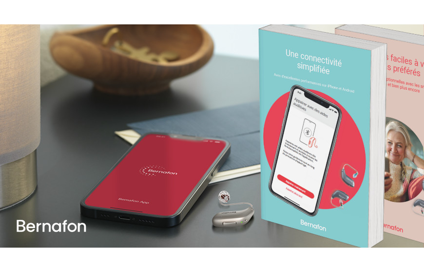 Guides Bernafon Encanta connectivité