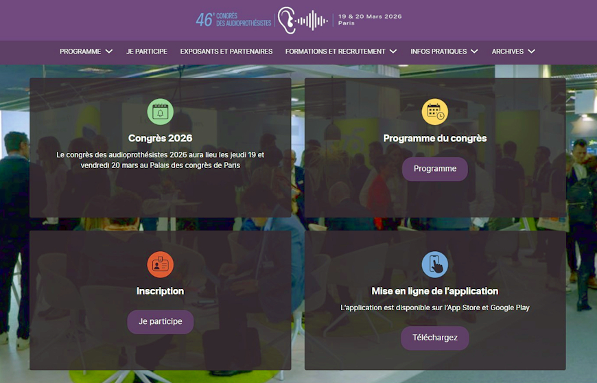 Les inscriptions au congrès 2026 sont ouvertes !