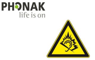 Phonak communique sur les risques liés au bruit
