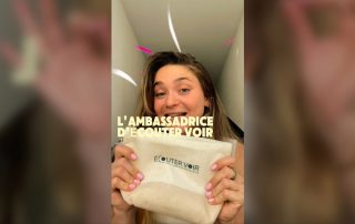 L’escrimeuse Jade Maréchal devient ambassadrice d’Ecouter Voir