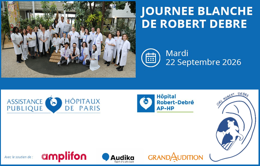 "La surdité au quotidien" au programme de la Journée blanche de Robert Debré