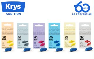 Krys présente sa gamme de protections auditives Signature étoffée