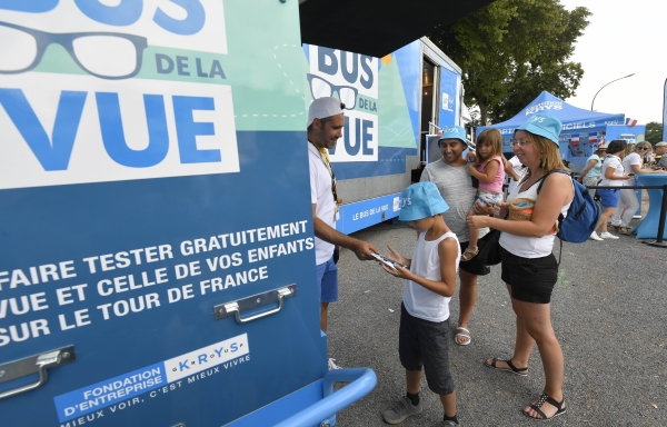 Tour de France : Krys proposera aussi des tests auditifs