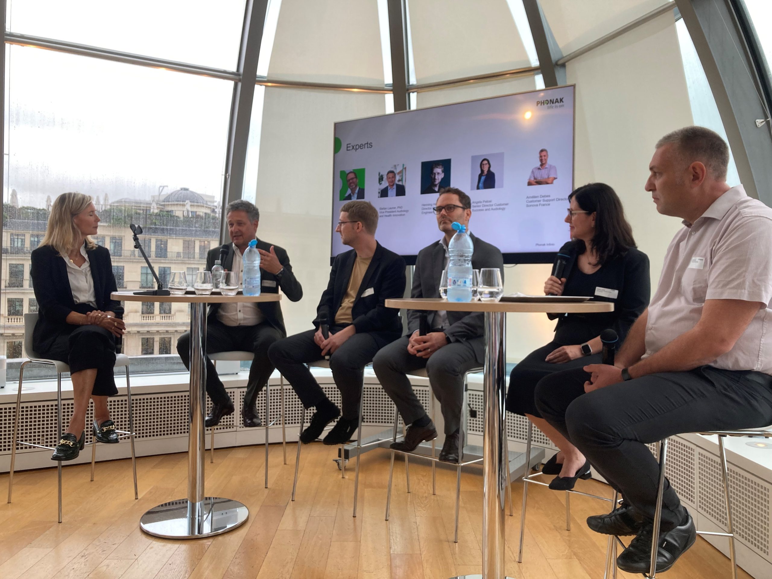 Lancement Infinio Phonak conférence Paris