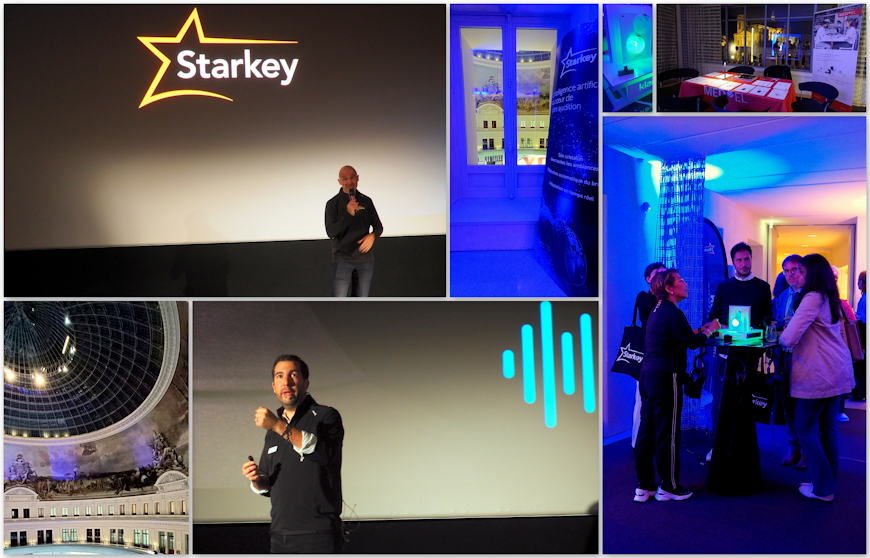 Starkey en roadshow à Paris, des aides auditives intelligentes aux implants
