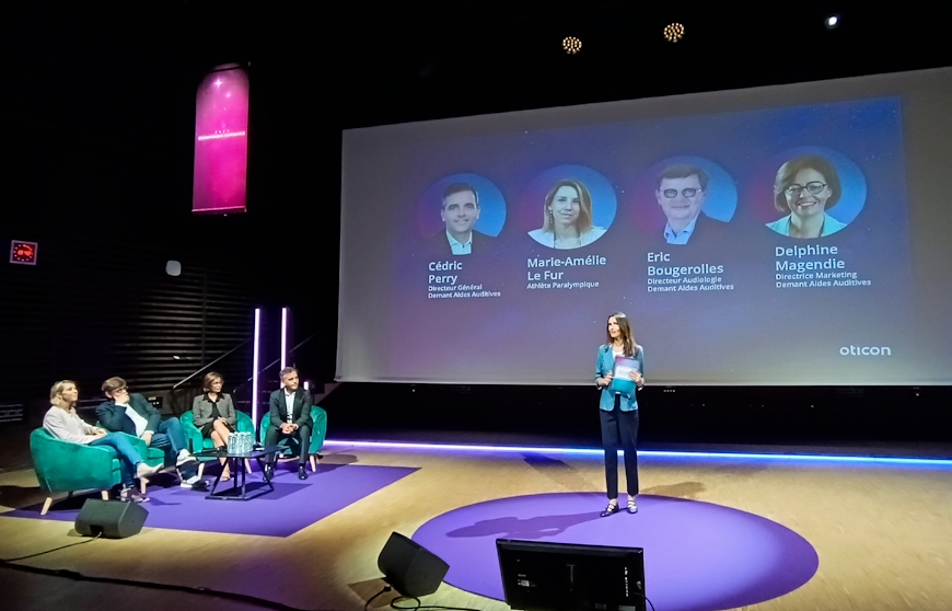 Oticon “Reveal” à Paris son système à double intelligence artificielle