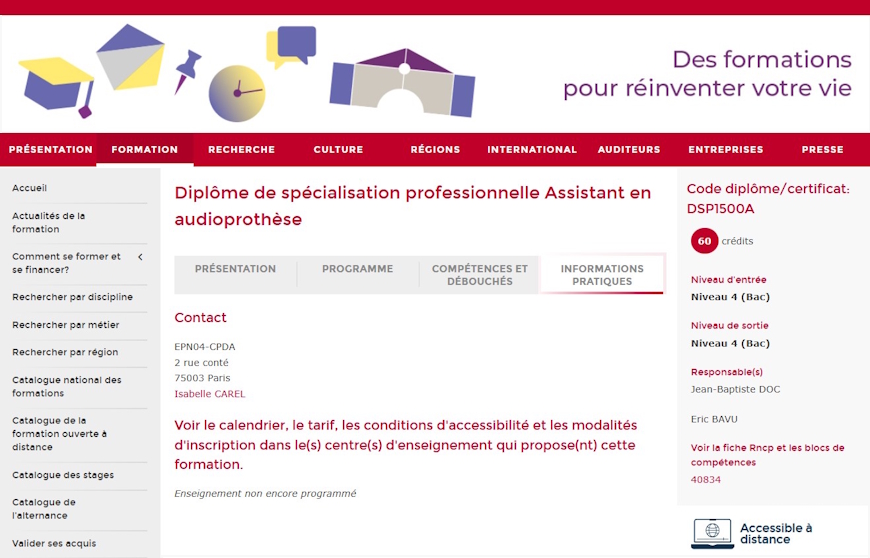 Formation reconnue des assistantes : la 1ère rentrée se prépare