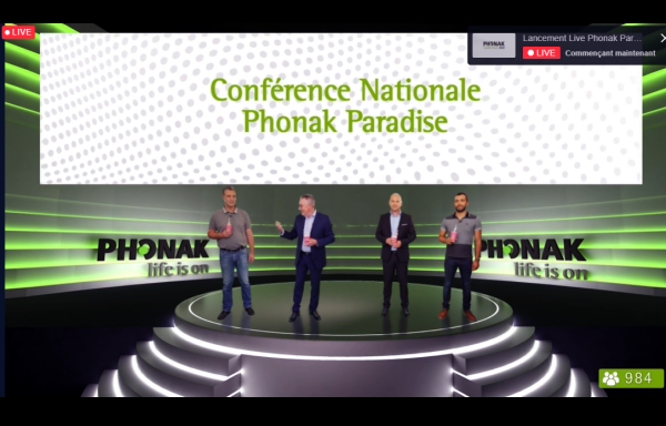 Phonak lance en live la puce Prism et la plateforme Paradise