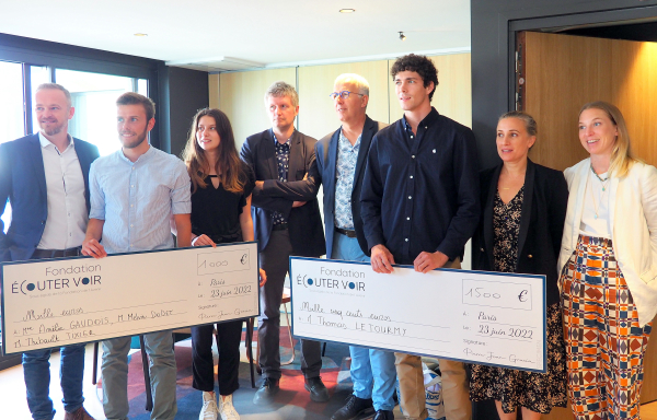 Un étudiant de Bordeaux décroche Grand prix de la Fondation Ecouter Voir 2022